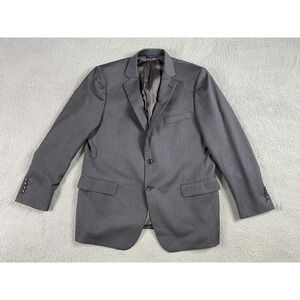 Brooks Brothers Suit Jacket 44 R Gray Wool Fitzgerald 1818 Premium Designer